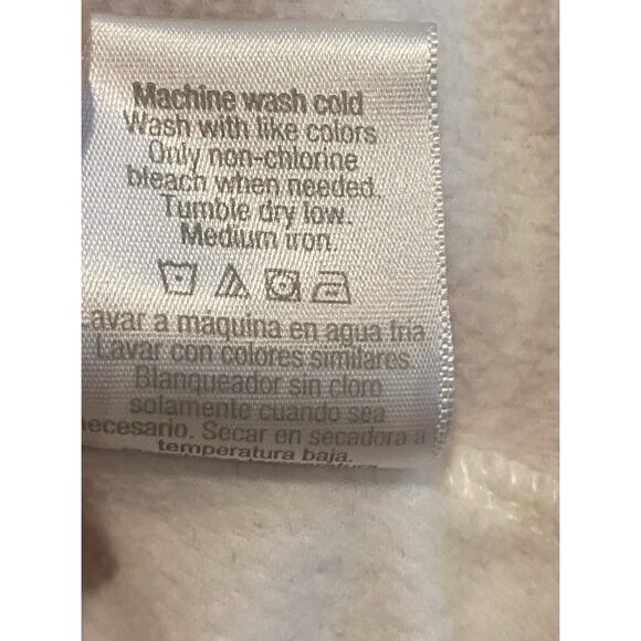 Danskin Now Jacket Womens Size XL(16/18) White Long Sleeves Zippered Pockets - Picture 7 of 11